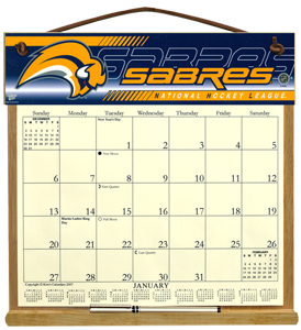 Buffalo Sabres Calendar Holder